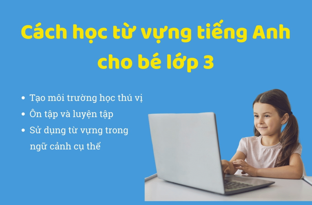 Tiếng Anh Lớp 3: Hướng Dẫn Học Từ Vựng & Ngữ Pháp Hiệu Quả