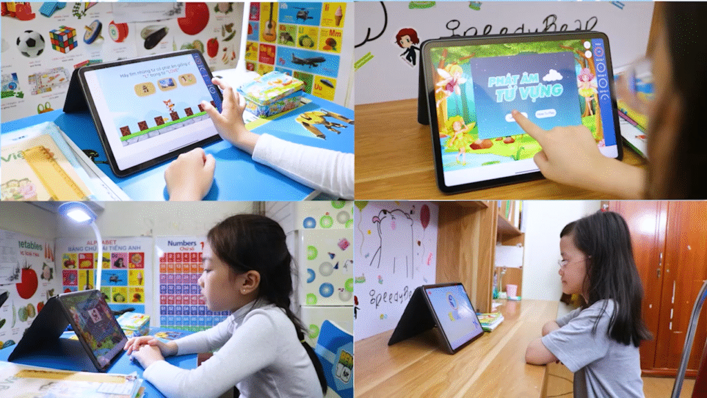 Trẻ em vùng quê học tiếng Anh online như thế nào để giỏi như học sinh thành phố?